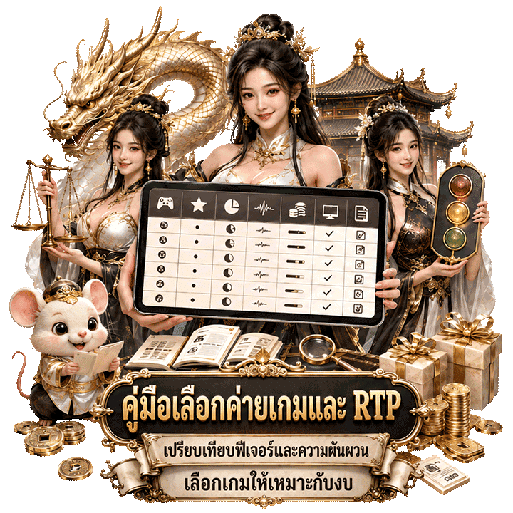 คู่มือเลือกค่ายเกมและค่า RTP สำหรับสายทำกำไร