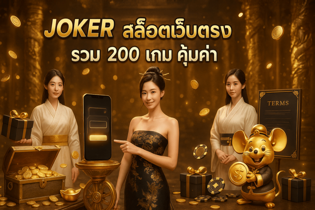 Joker สล็อตเว็บตรง