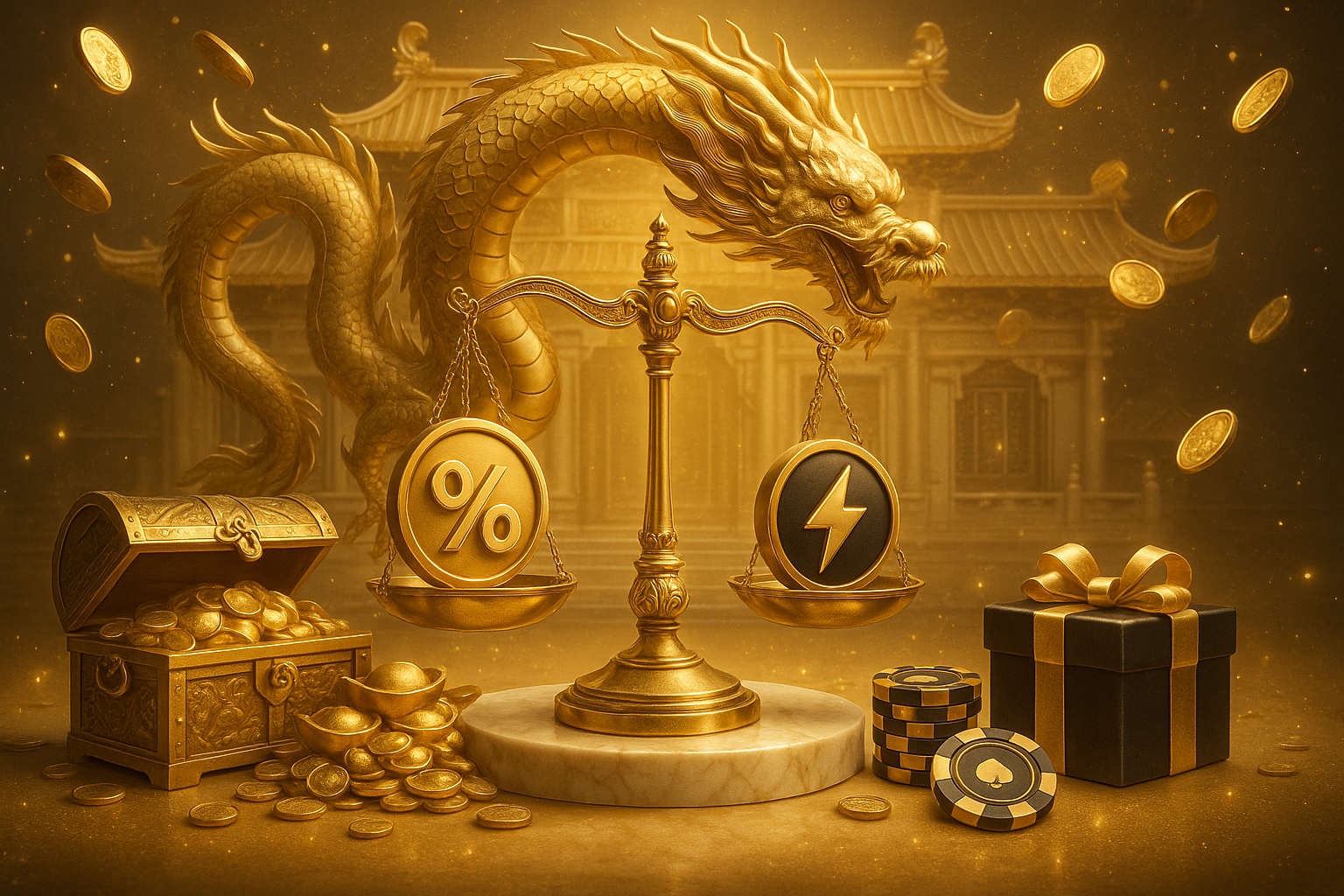 ภาพประกอบเปรียบเทียบ ค่า RTP สล็อต กับความผันผวน สำหรับการเลือกเกมสล็อตอย่างมีข้อมูล